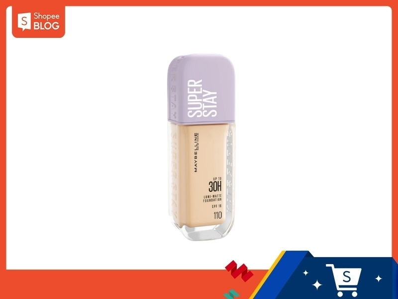 Kem nền bắt sáng Superstay Lumi Matte 30H che phủ siêu nhẹ mặt Maybelline New York 35ml