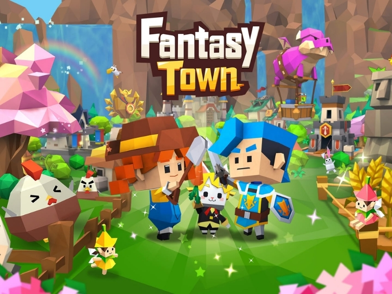 Game nông trại Garena Fantasy Town