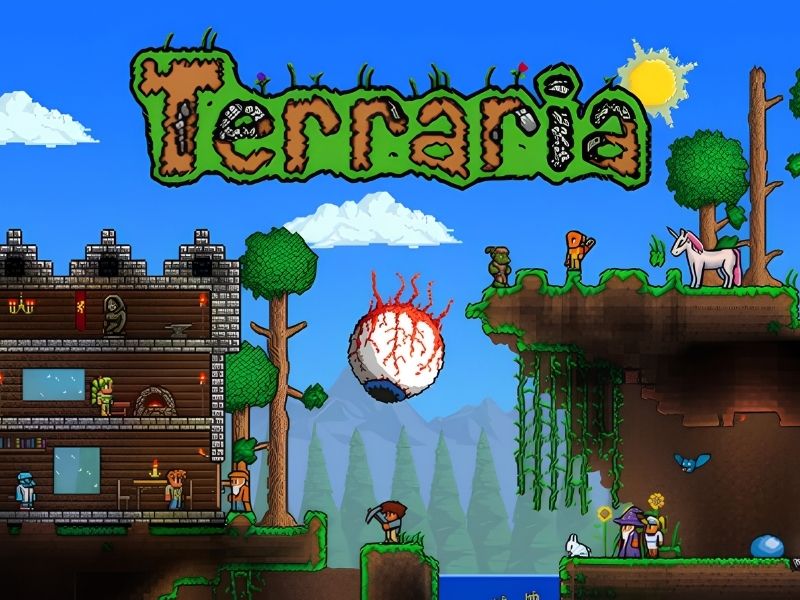 Game giống Minecraft Terraria
