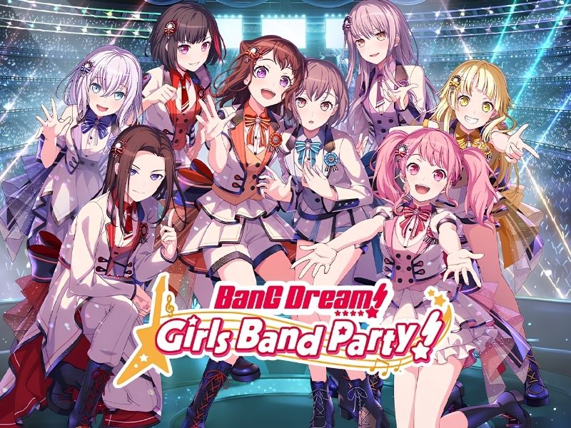 Game anime hay BanG Dream Girls Band Party