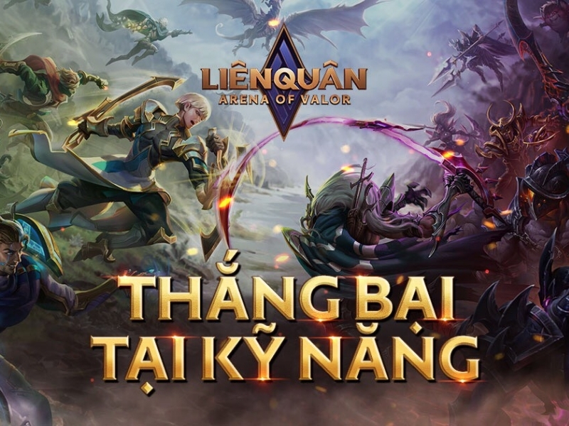 Trận giao tranh 5v5 trong Liên Quân Mobile