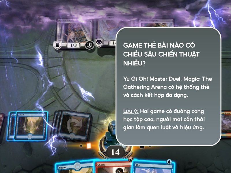 Game thẻ bài nào phù hợp cho người mới? 