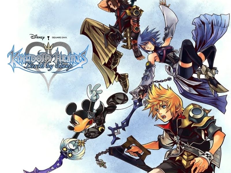 Terra Ventus Aqua trong Kingdom Hearts Birth by Sleep