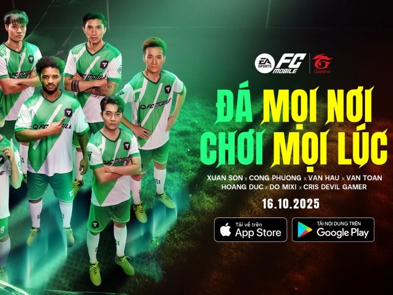 Trận bóng đá FC Mobile Android