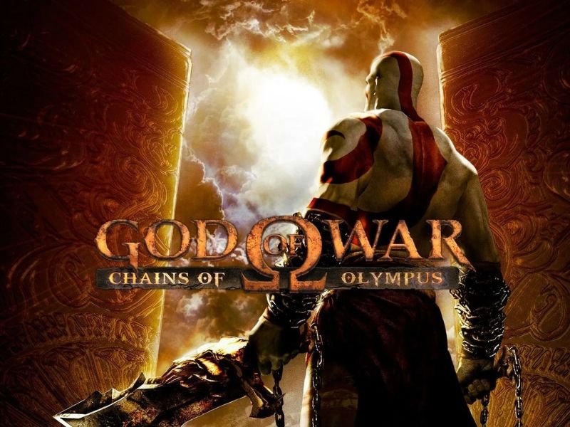 Kratos trong God of War Chains of Olympus