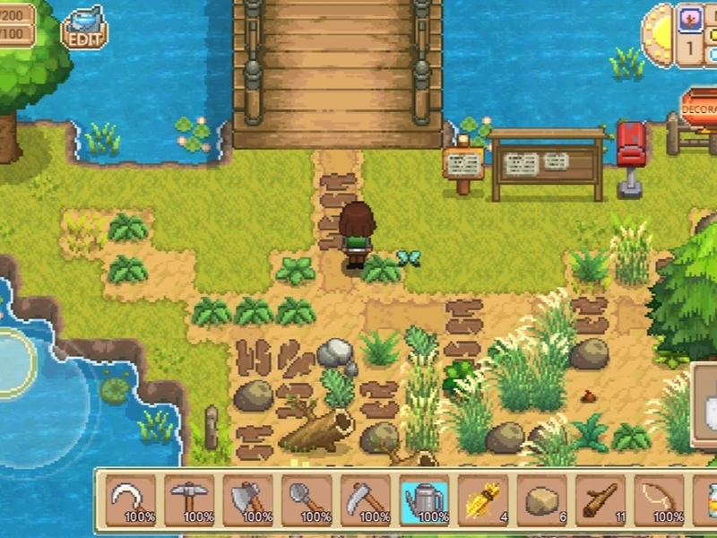 Harvest Town game làm nông pixel