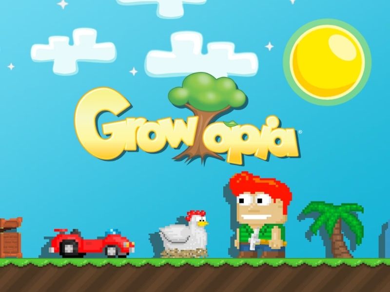 Game giống Minecraft Growtopia