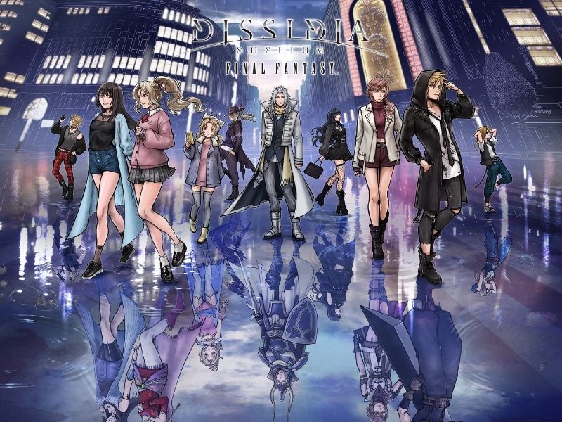 Cloud đối đầu Sephiroth trong Dissidia Final Fantasy