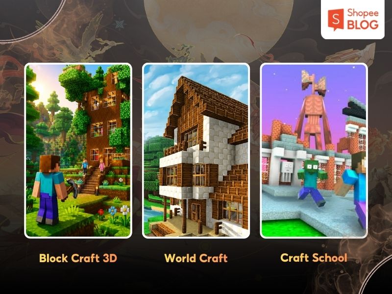 Game giống Minecraft iOS