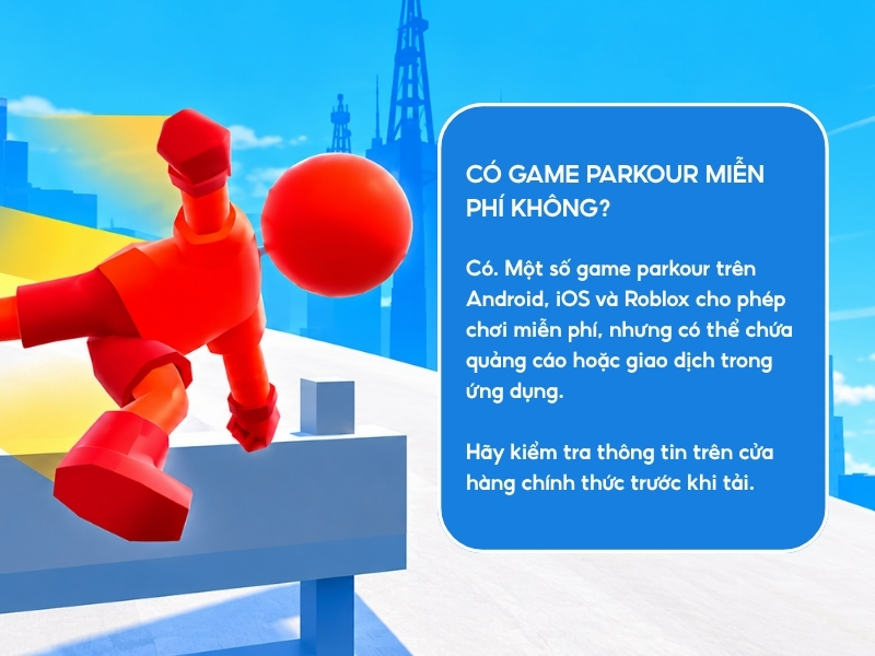 Có game parkour miễn phí không?