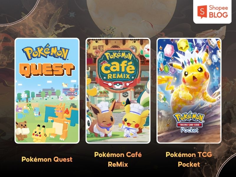 Game Pokemon hay cho điện thoại yếu