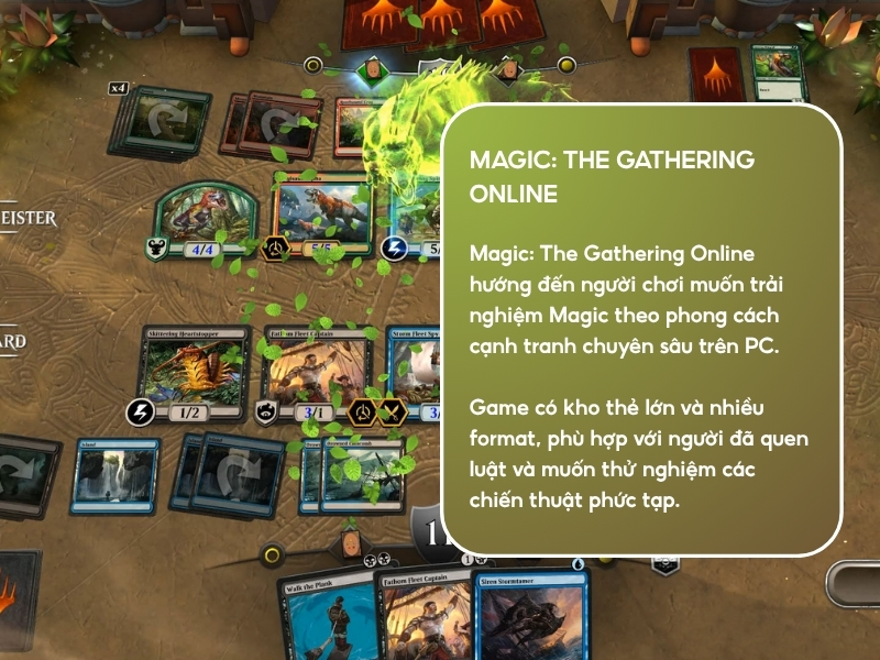 Magic: The Gathering Online. 