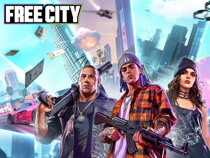 Thành phố trong game Garena Free City