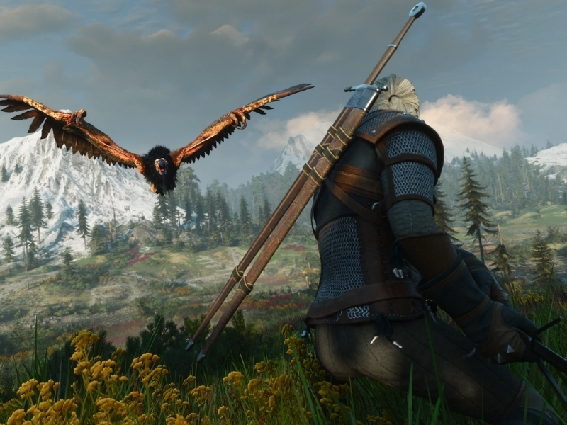 Geralt of Rivia trong The Witcher 3