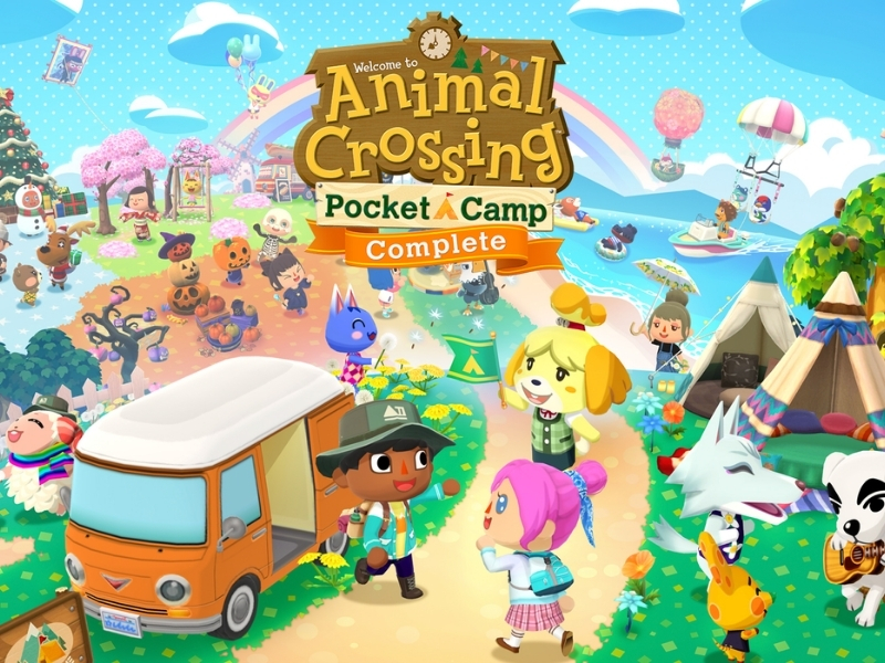 Khu cắm trại Animal Crossing Pocket Camp Complete