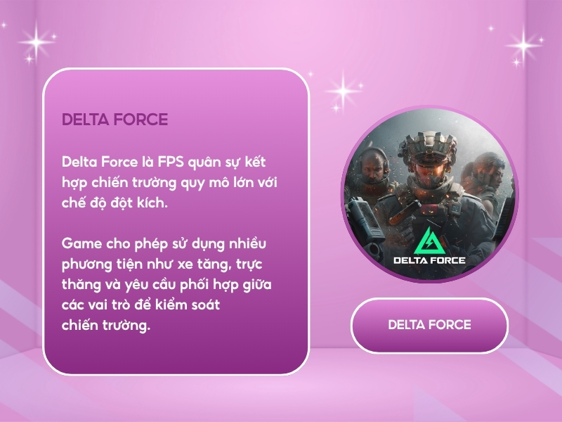 Delta Force.